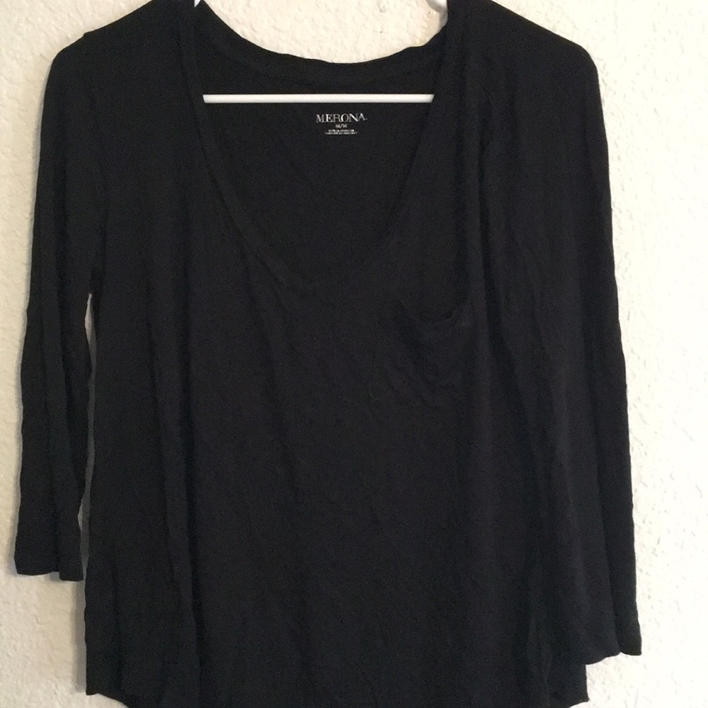Light weight black top